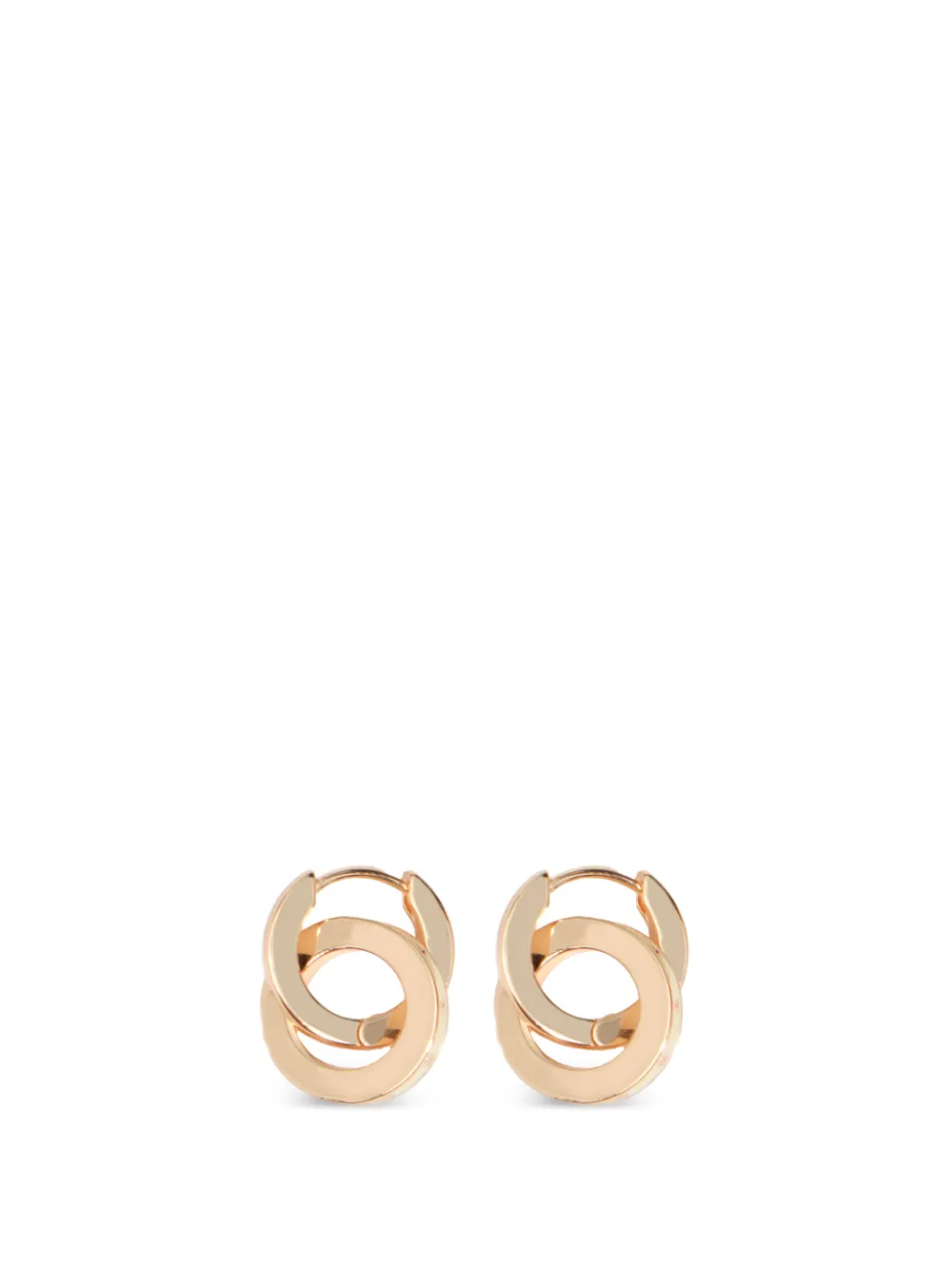 BIMBA Y LOLA interlocking hoop earrings - Rosa