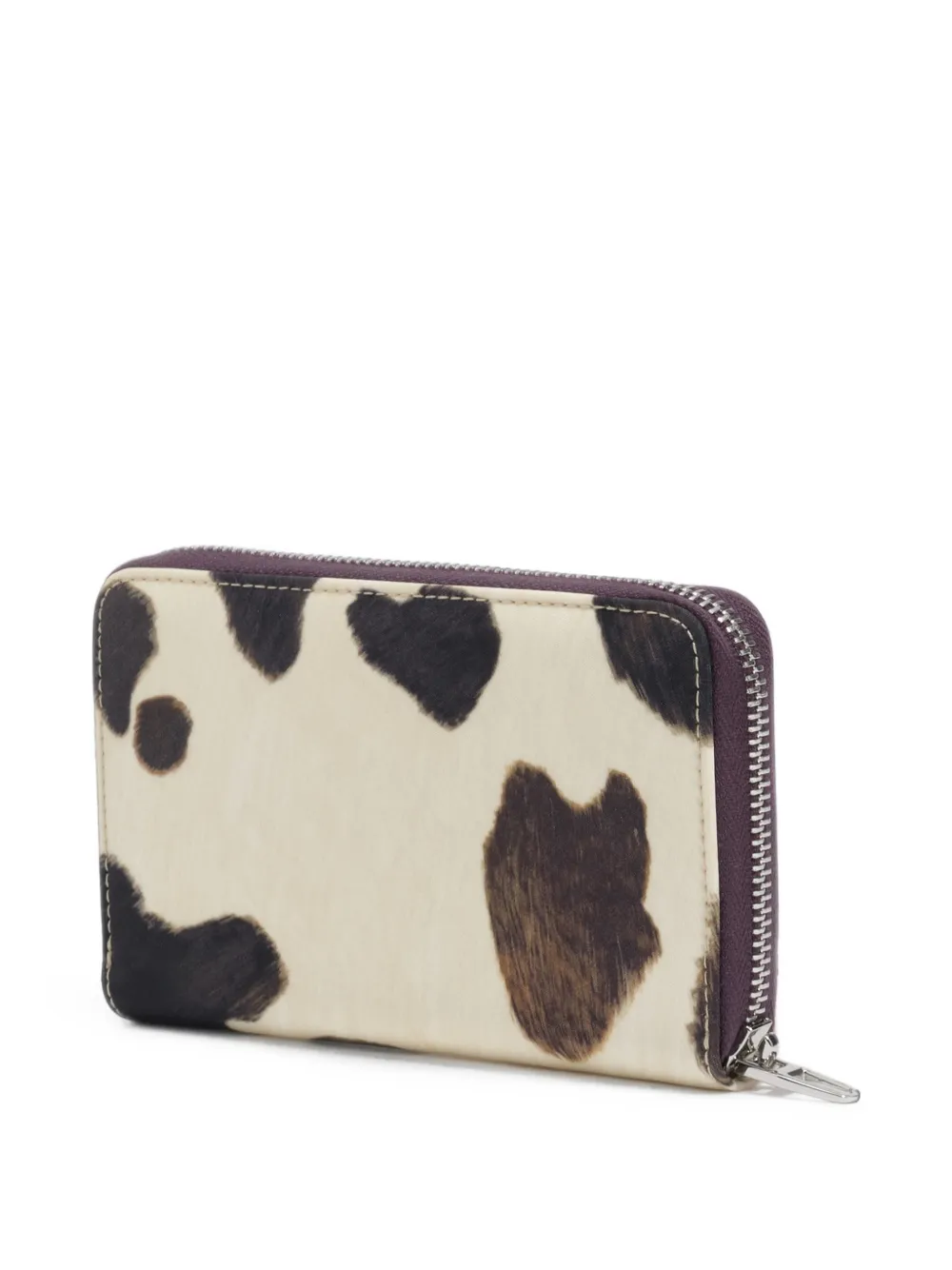 BIMBA Y LOLA Medium Pony nylon portemonnee Beige