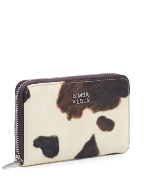 BIMBA Y LOLA medium pony nylon wallet