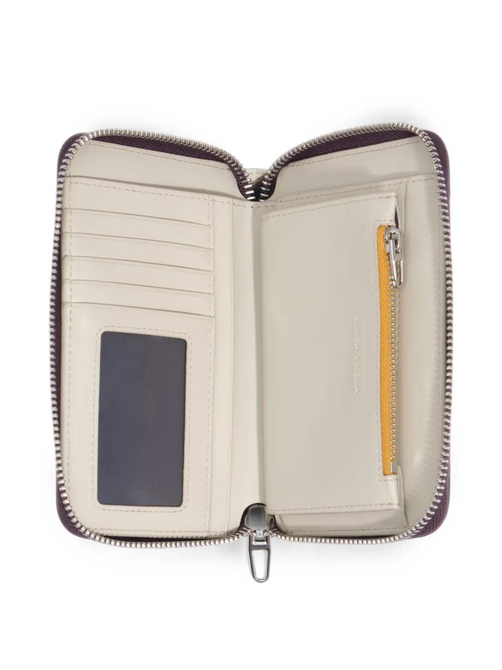 BIMBA Y LOLA Medium Pony nylon portemonnee Beige