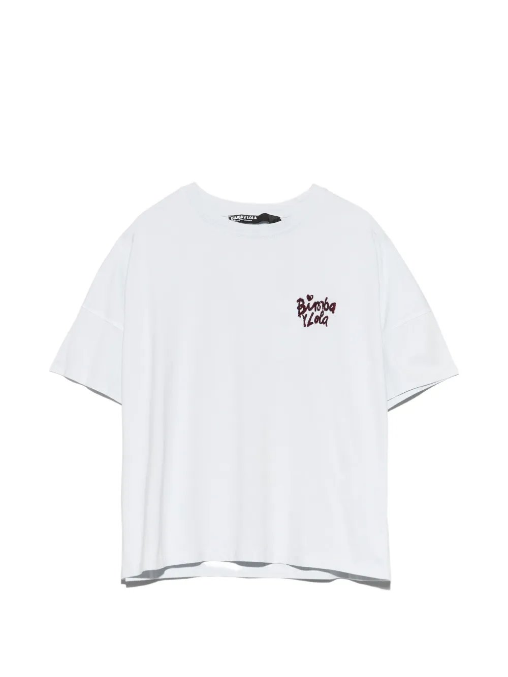 BIMBA Y LOLA t-shirt ample en coton bleu clair