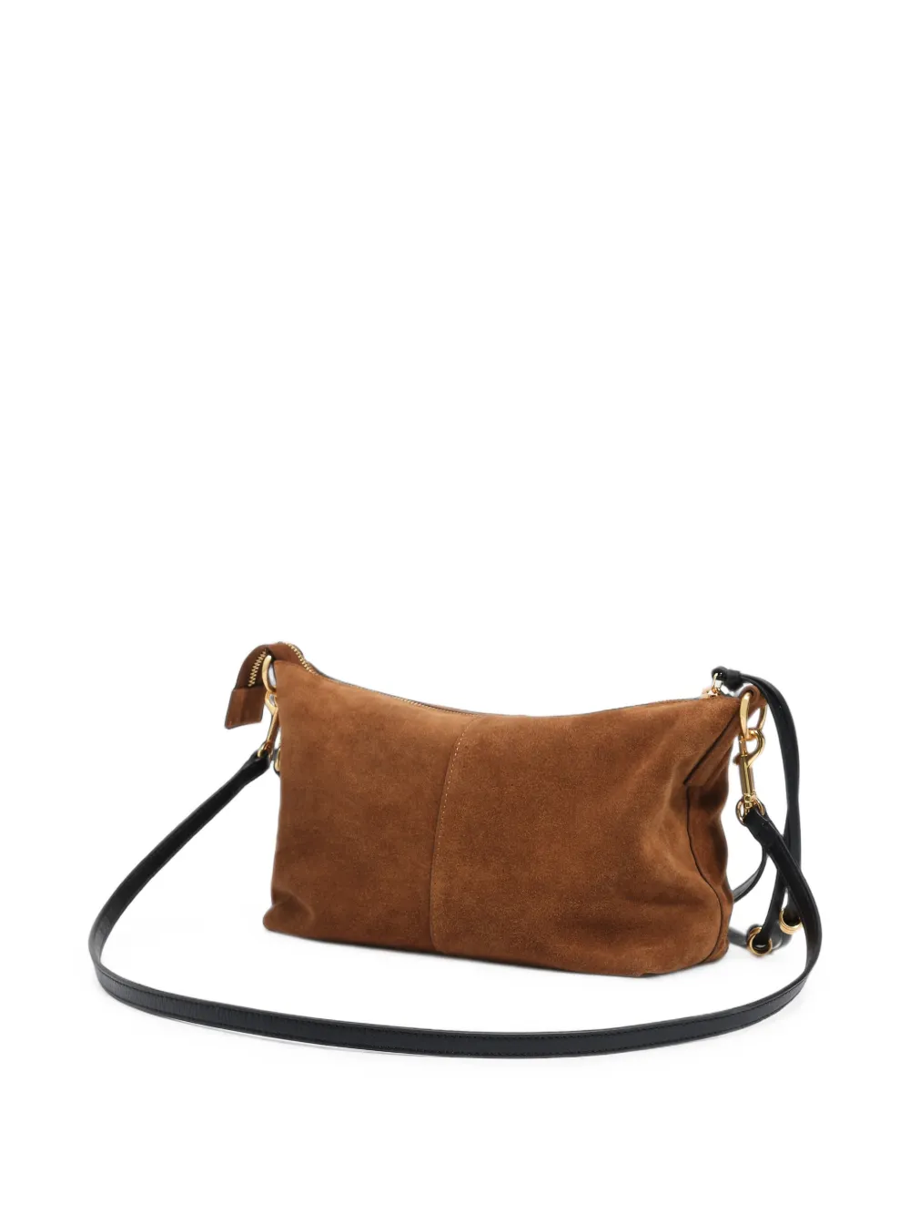 BIMBA Y LOLA Medium Tobacco Madrid suède tas Bruin