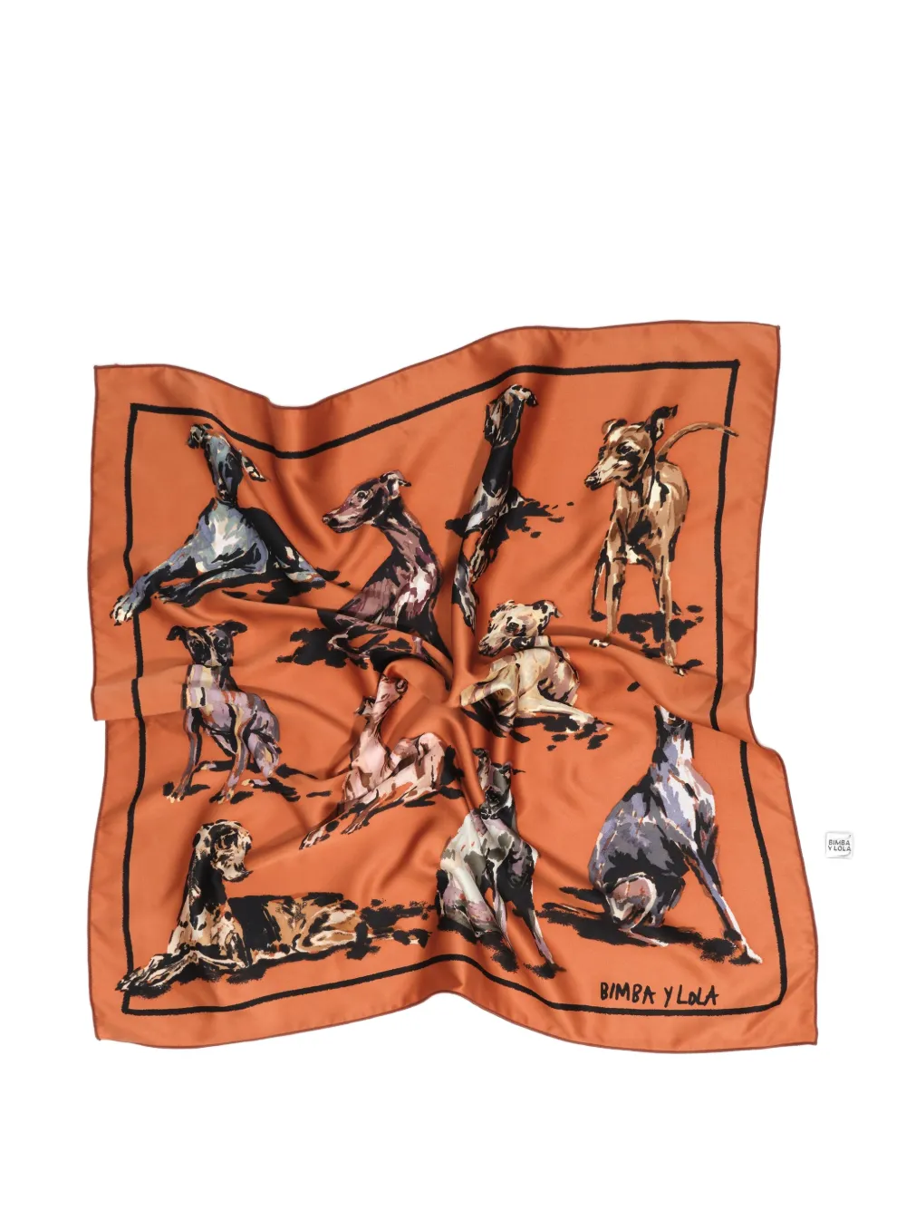 BIMBA Y LOLA Sjaalbedel Bruin
