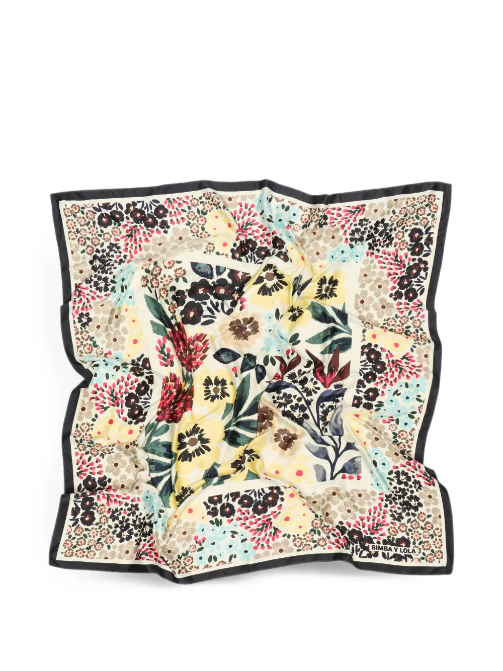 BIMBA Y LOLA Sjaal met bloemenprint Beige