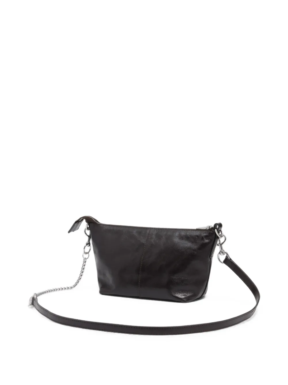 BIMBA Y LOLA Kleine Madrid leren tas Bruin