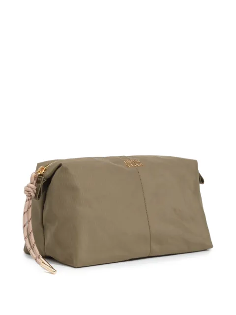 BIMBA Y LOLA large olive nylon trapecio make-up case