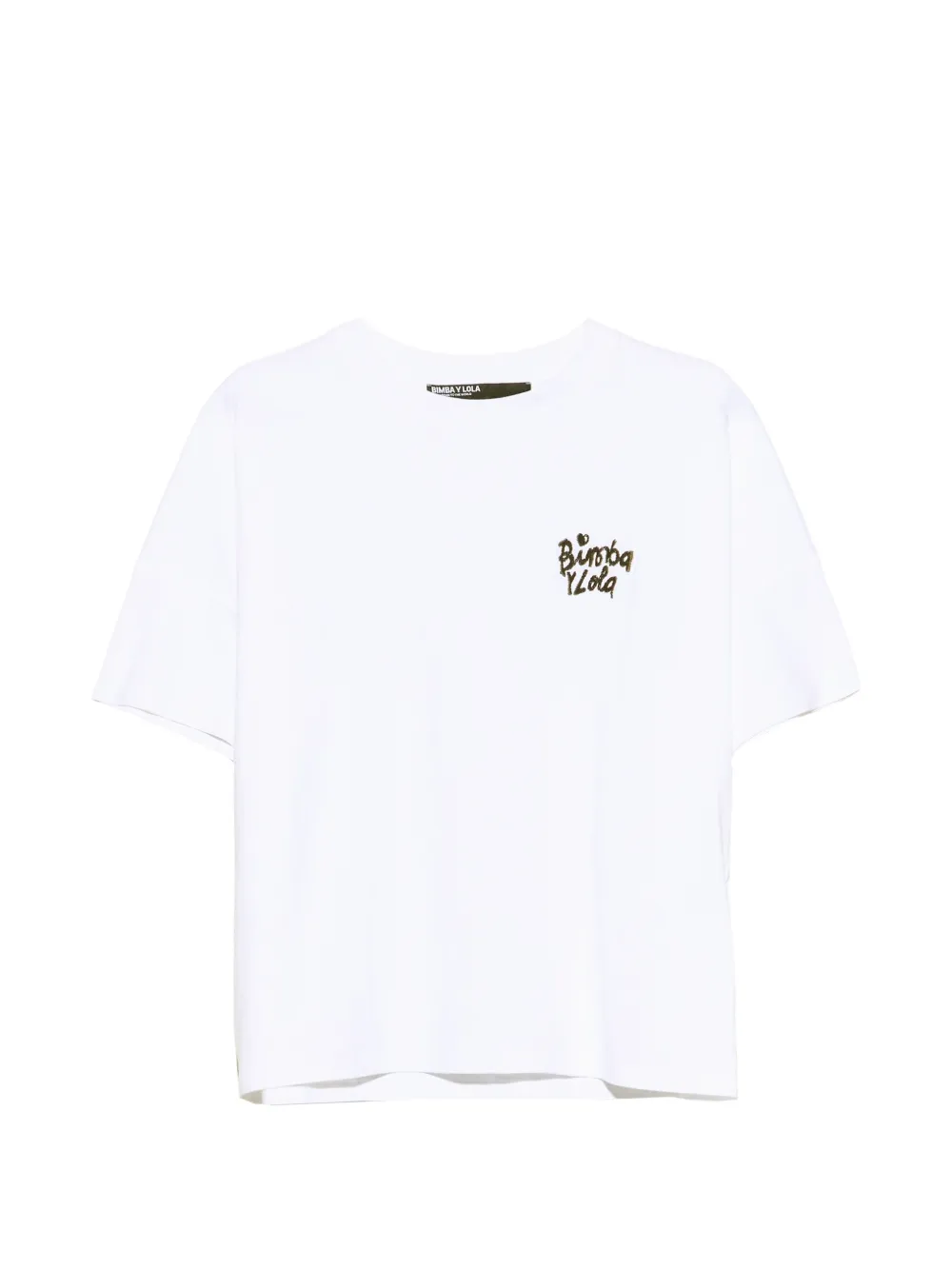 BIMBA Y LOLA t-shirt ample en coton blanc