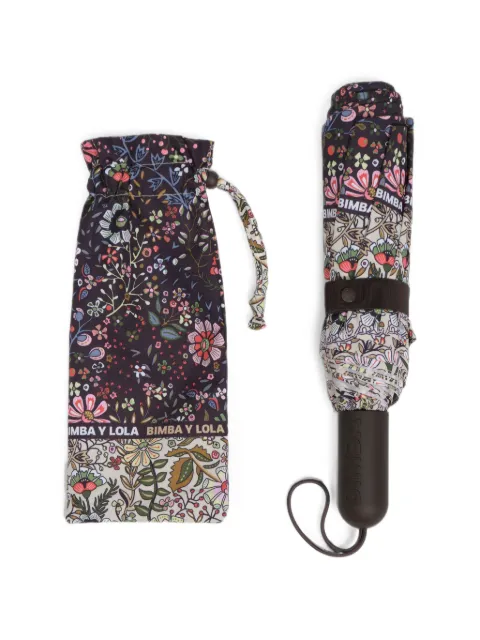 BIMBA Y LOLA  floral patchwork umbrella