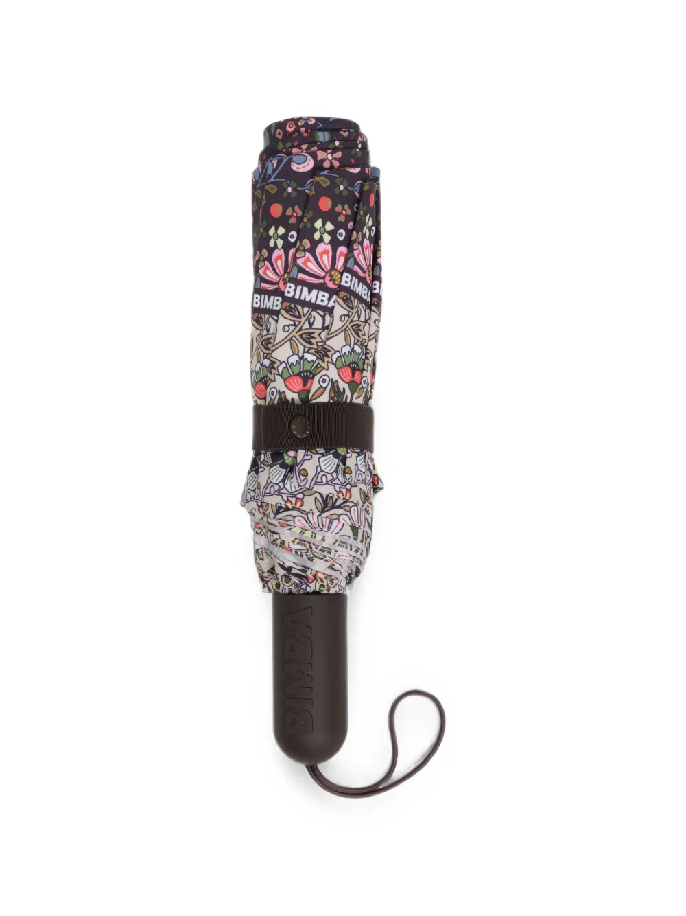 BIMBA Y LOLA Paraplu met patchwork en bloemen Zwart