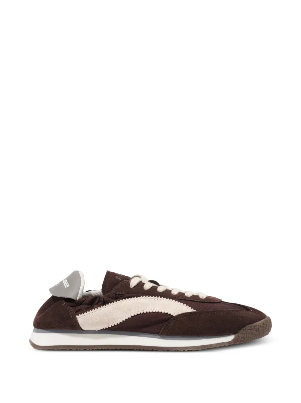 BIMBA Y LOLA wine suede and nylon 13 06 sneakers