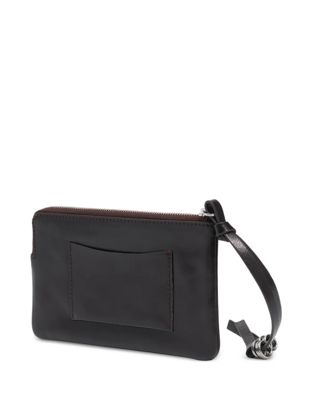 BIMBA Y LOLA Grote leren portemonnee Rood
