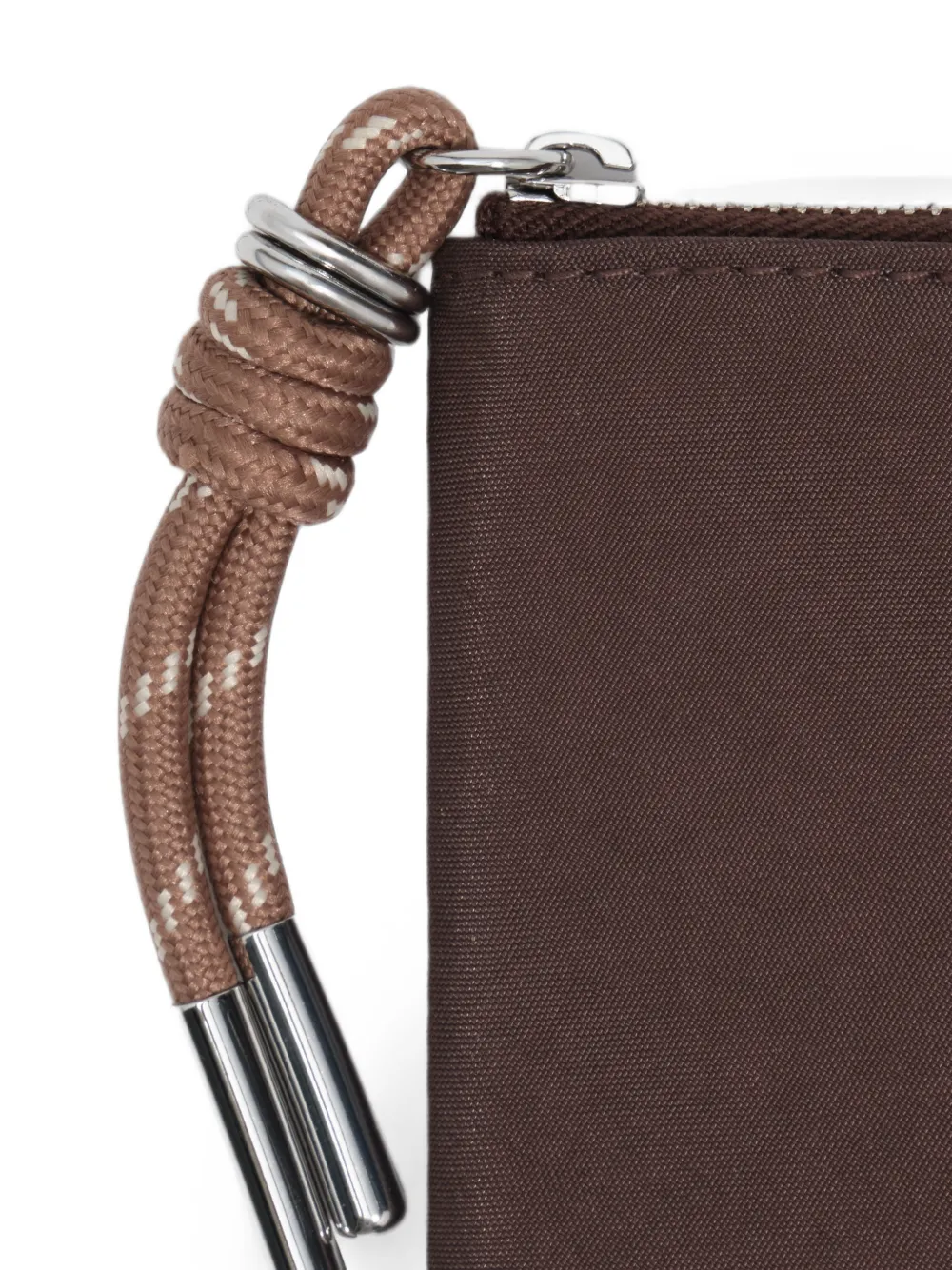 BIMBA Y LOLA Mocha nylon portemonnee Bruin