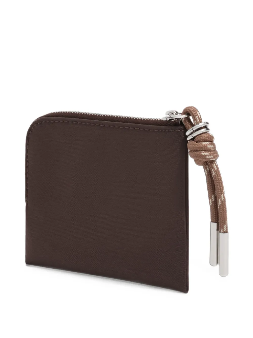 BIMBA Y LOLA Mocha nylon portemonnee Bruin