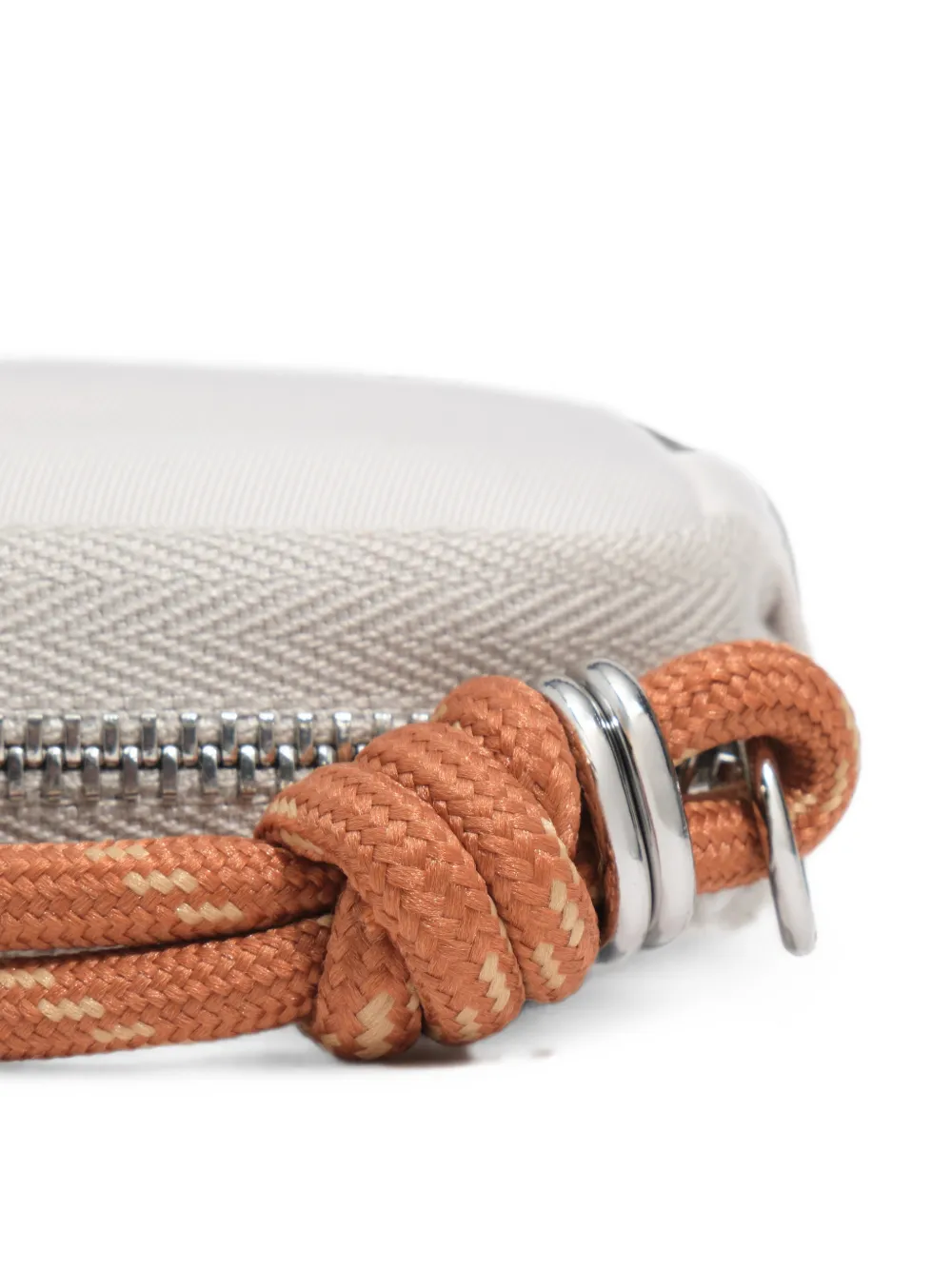 BIMBA Y LOLA Kleine nylon portemonnee Beige