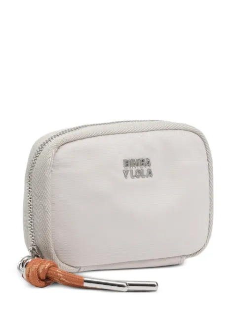 BIMBA Y LOLA small sand nylon purse