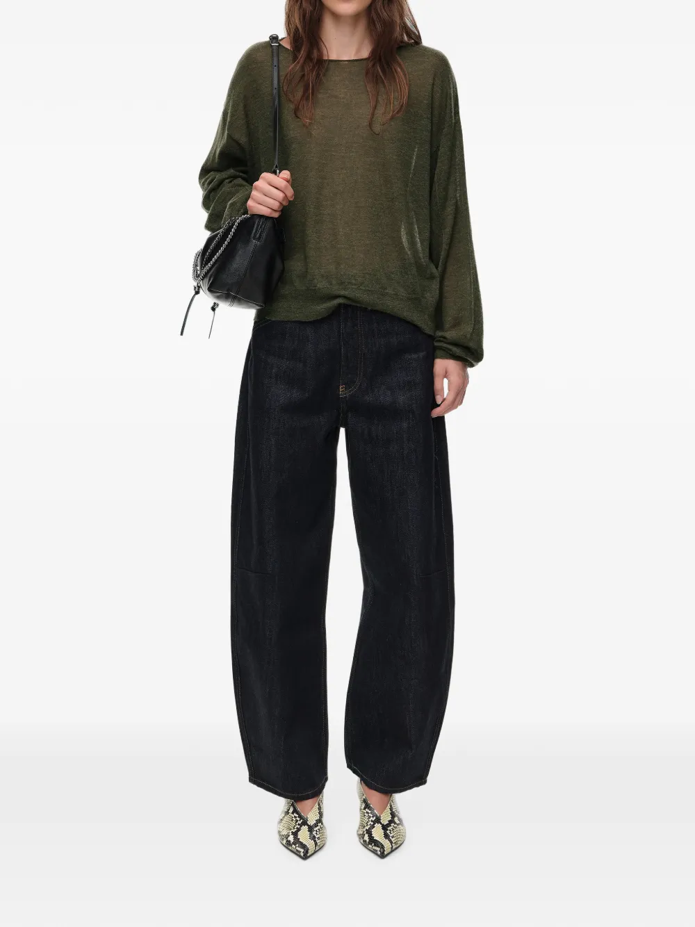 BIMBA Y LOLA Wollen trui Groen