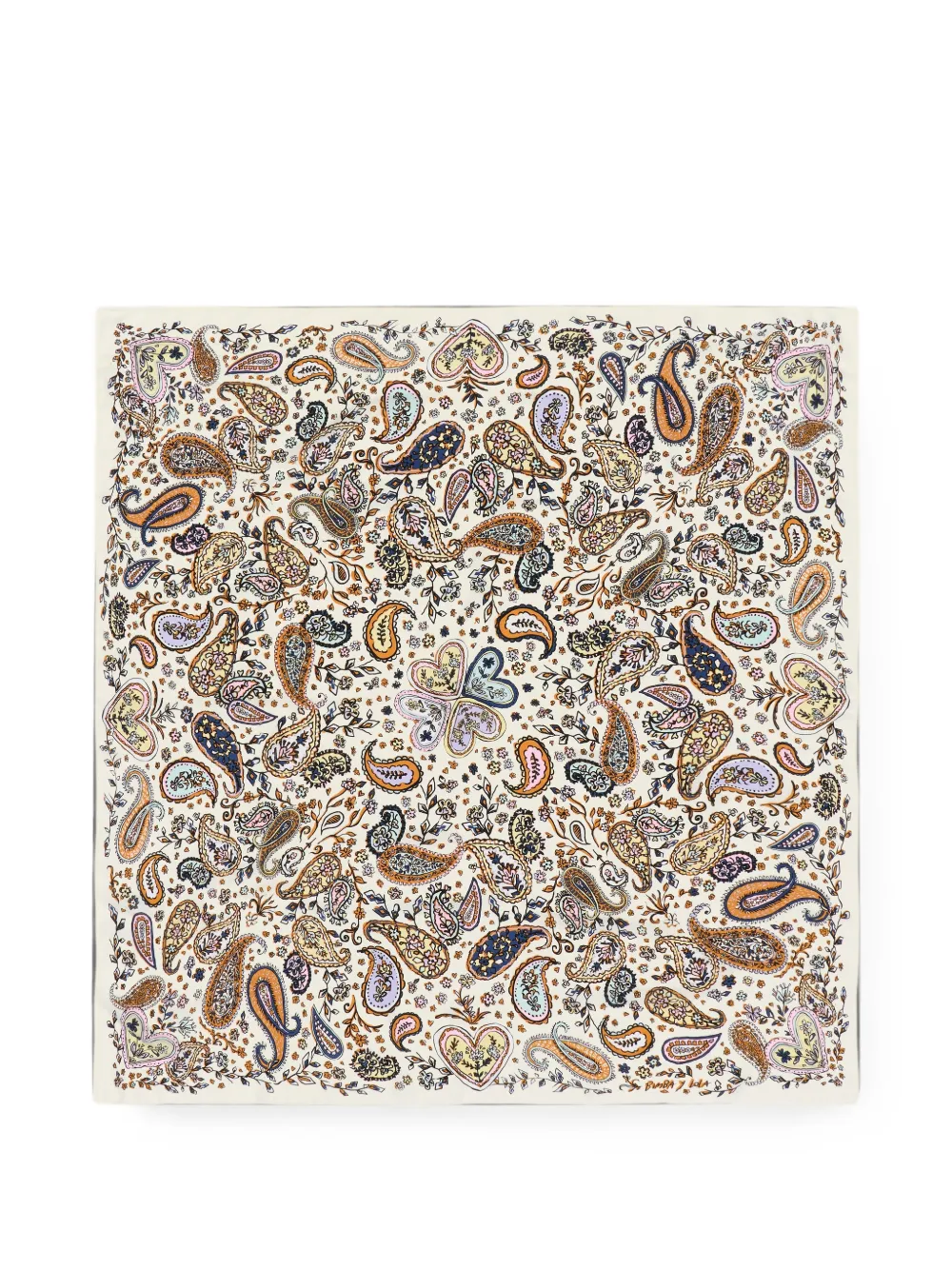 BIMBA Y LOLA Sciarpa con stampa paisley - Toni neutri