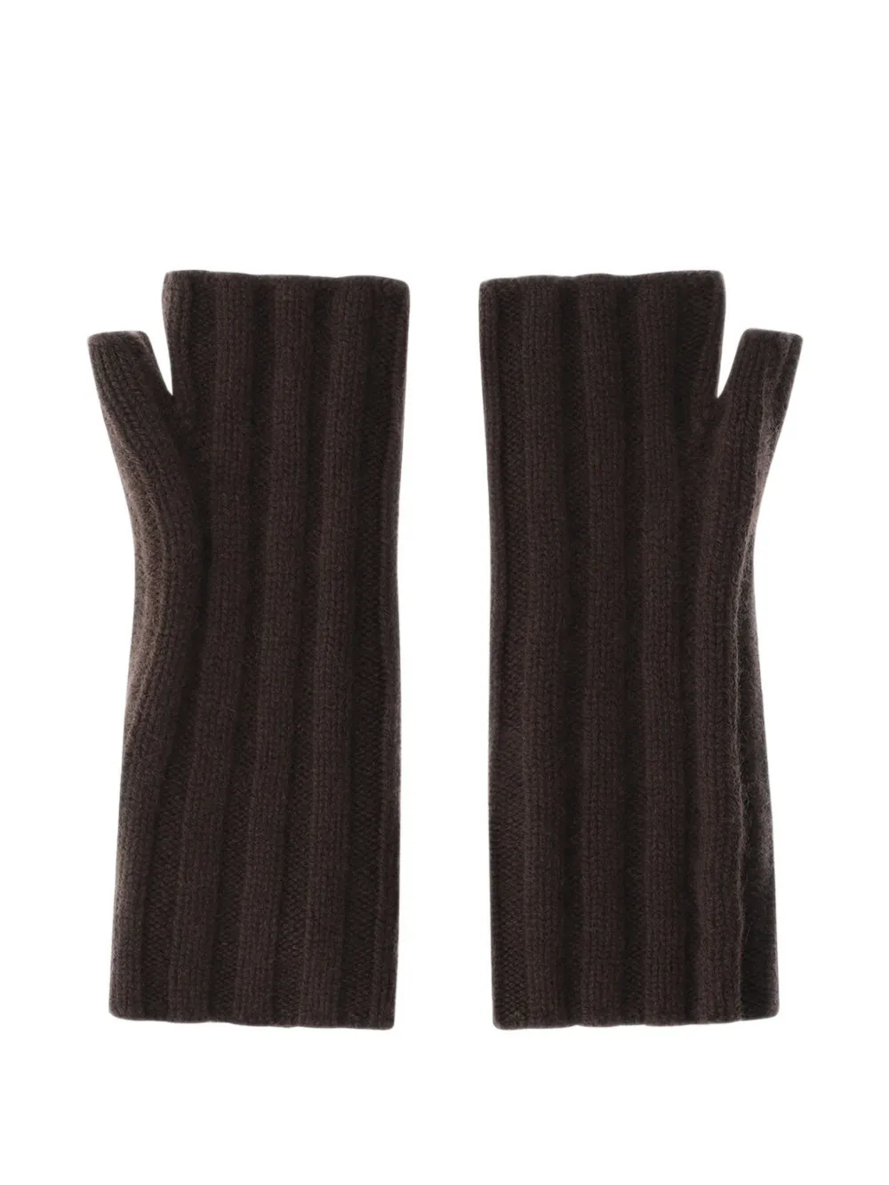 Herno Vingerloze handschoenen Bruin