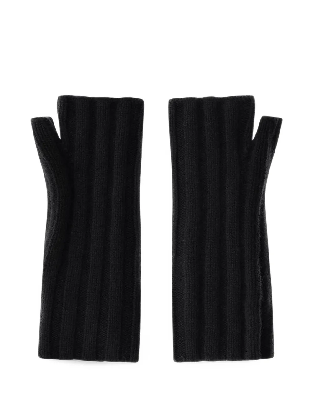 Herno Vingerloze handschoenen Zwart