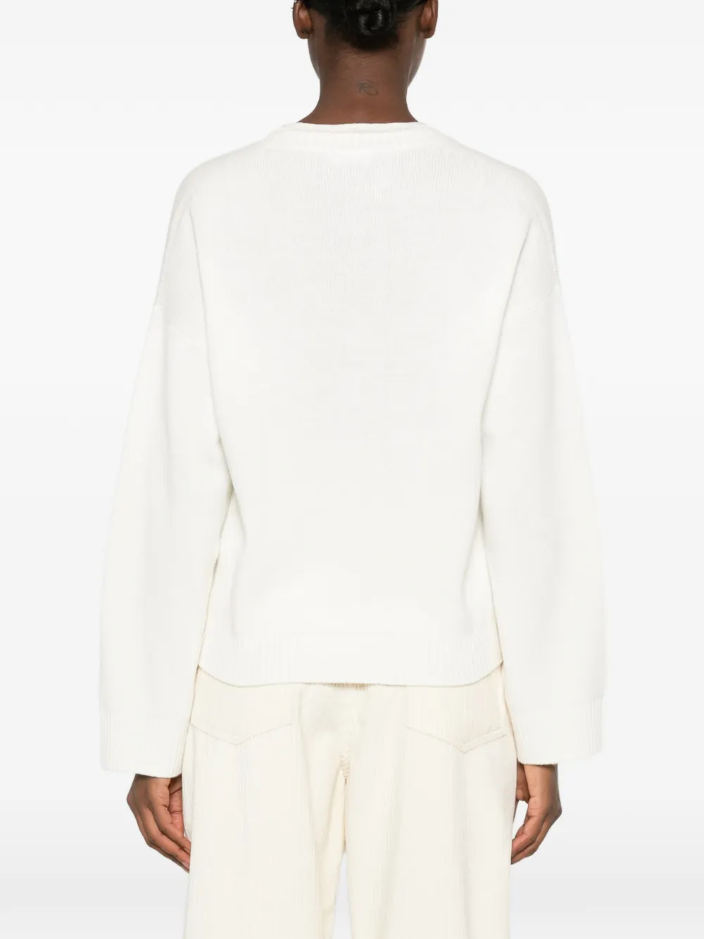 Fabiana Filippi Trui met V-hals Beige