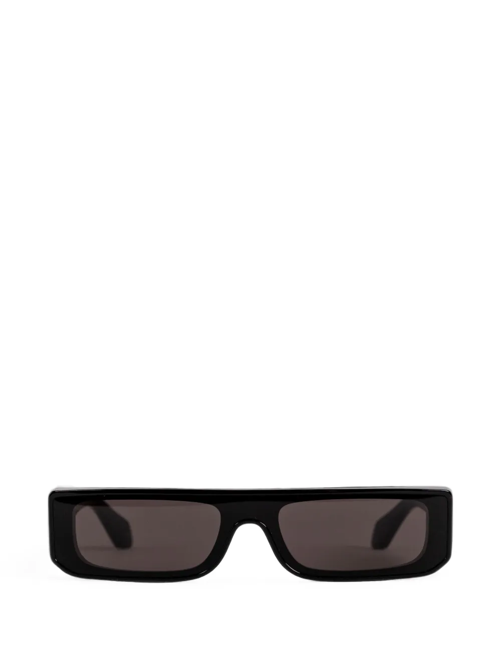 Alaia Eyewear Zonnebril met rechthoekig montuur Zwart