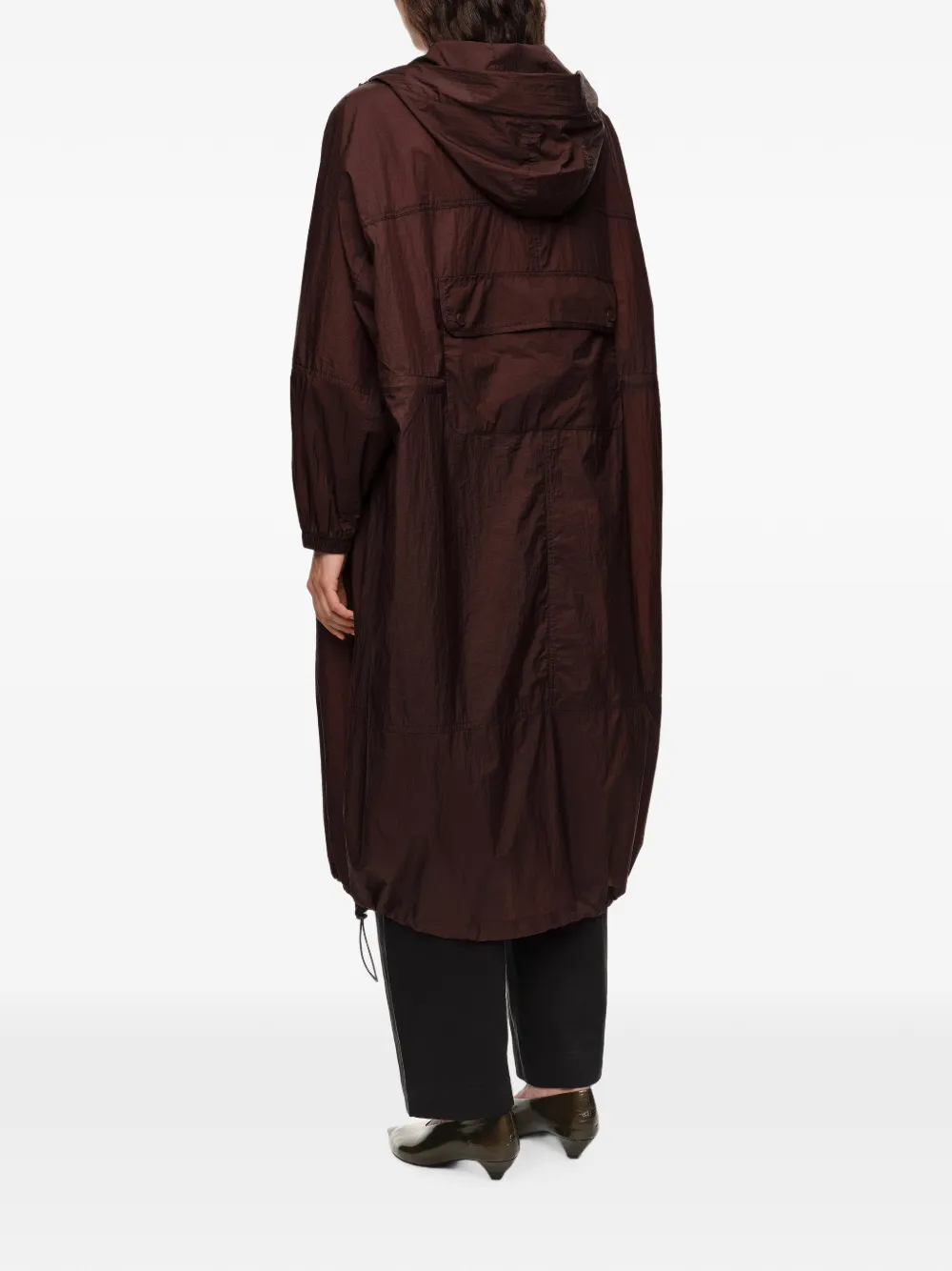 BIMBA Y LOLA Chocolate Fluid trenchcoat Bruin