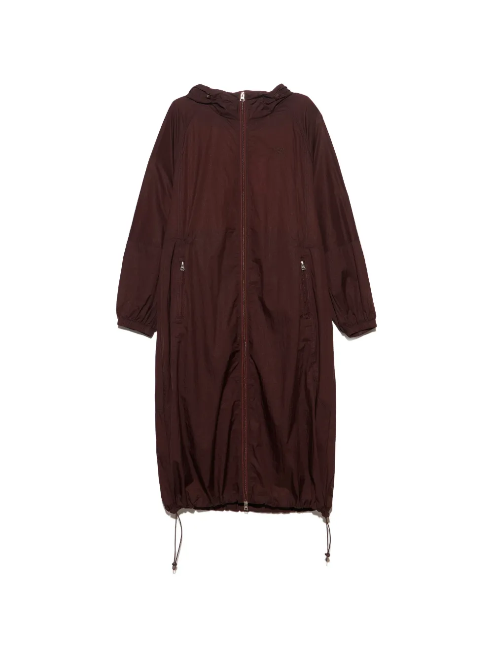 BIMBA Y LOLA Trench Chocolate Fluid - Marrone