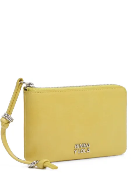BIMBA Y LOLA small lemon leather coin purse