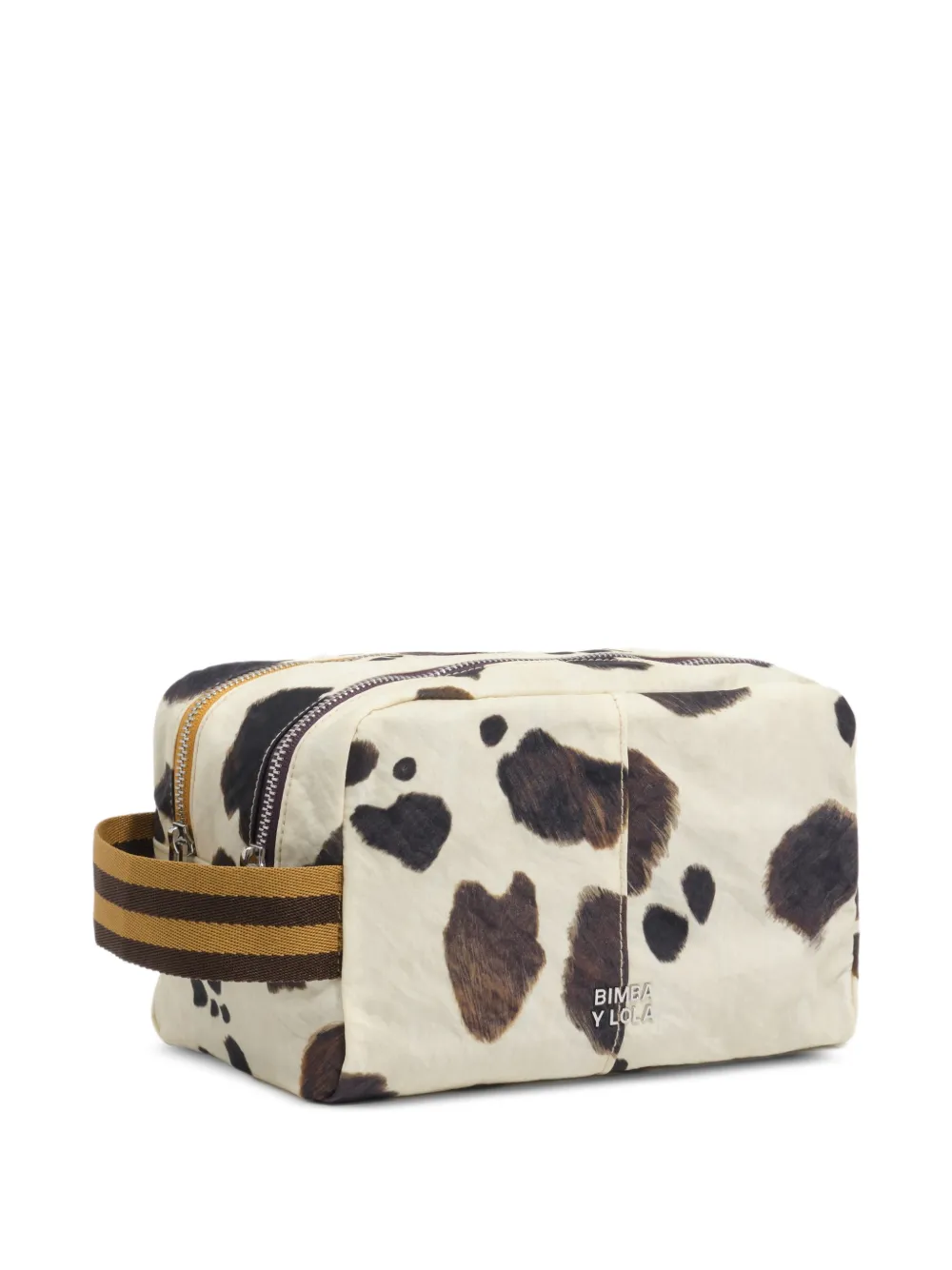 BIMBA Y LOLA Trousse make up grande in nylon - Toni neutri