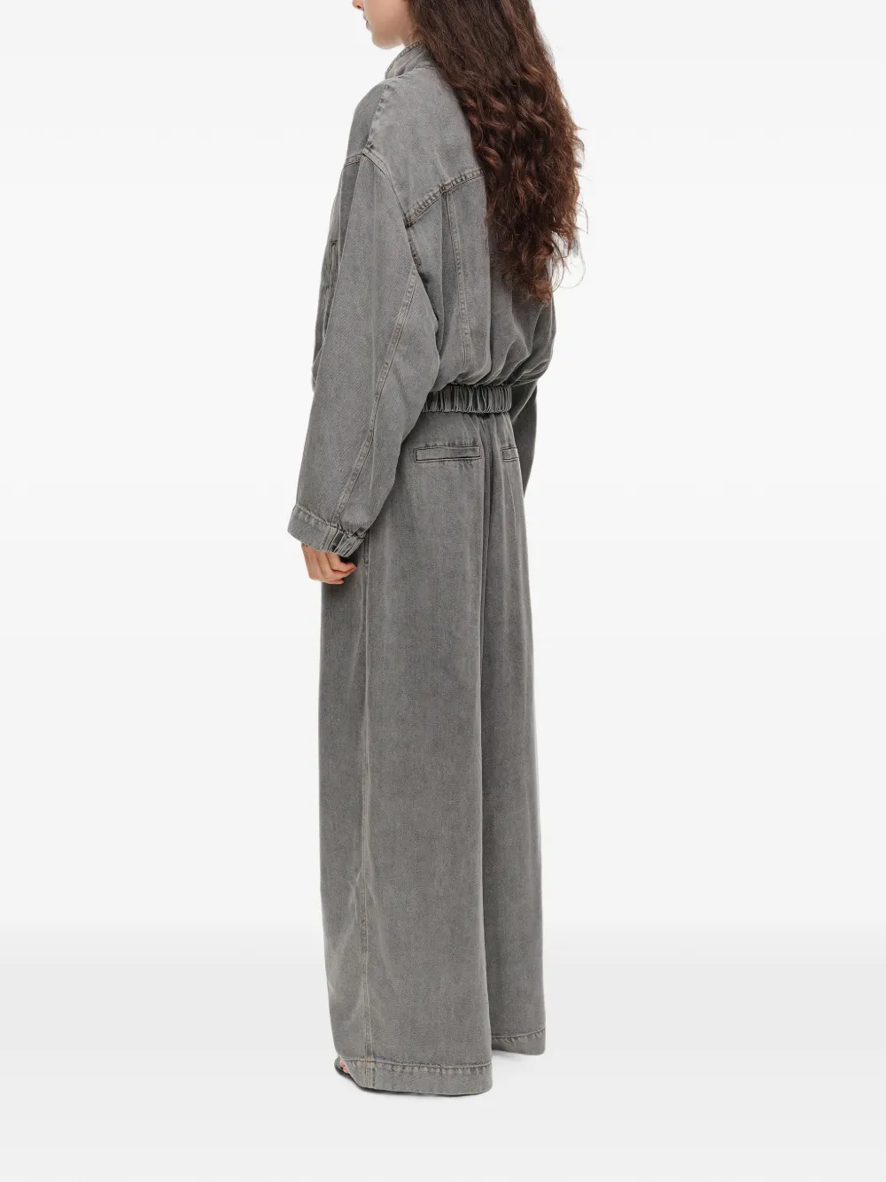 BIMBA Y LOLA Denim jack met verwassen effect Grijs