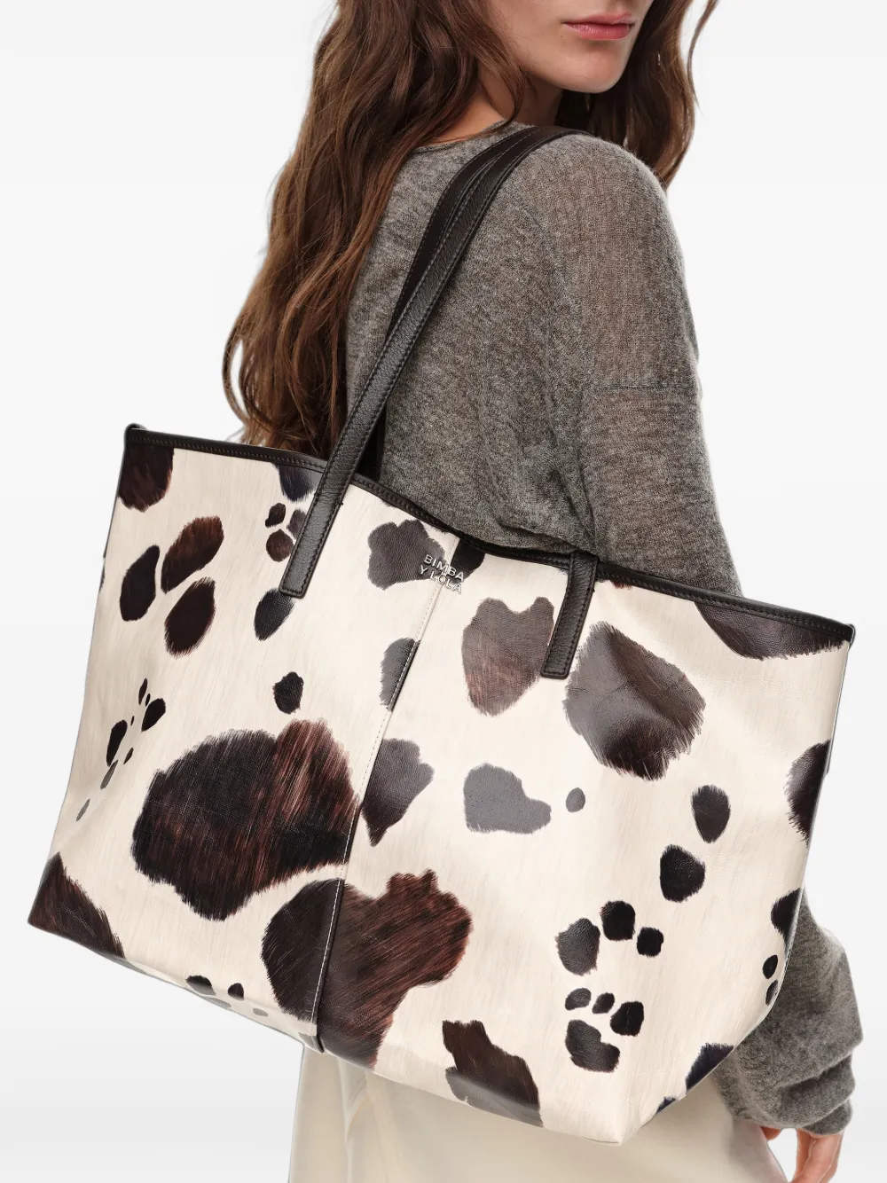 BIMBA Y LOLA Large pony shopper bag
