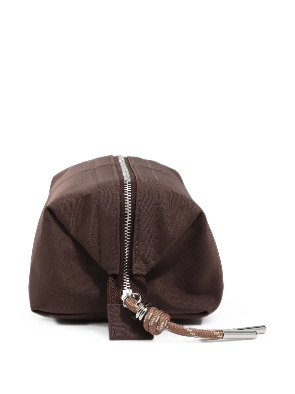 BIMBA Y LOLA Medium Mocha nylon make-up tas Bruin