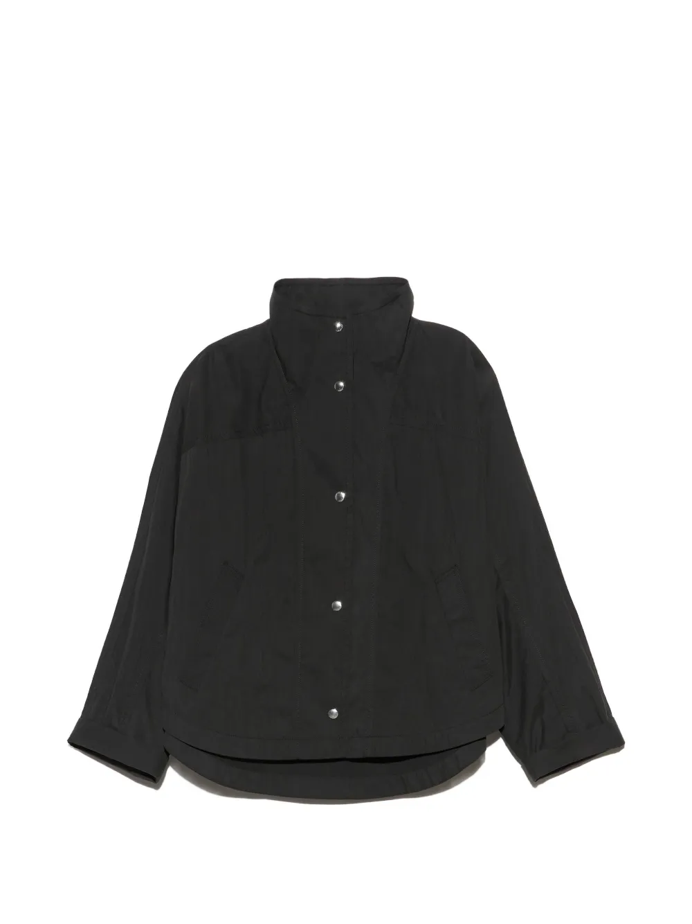 BIMBA Y LOLA trench noir à manches courtes BIMBA Y LOLA trench noir à manches courtes