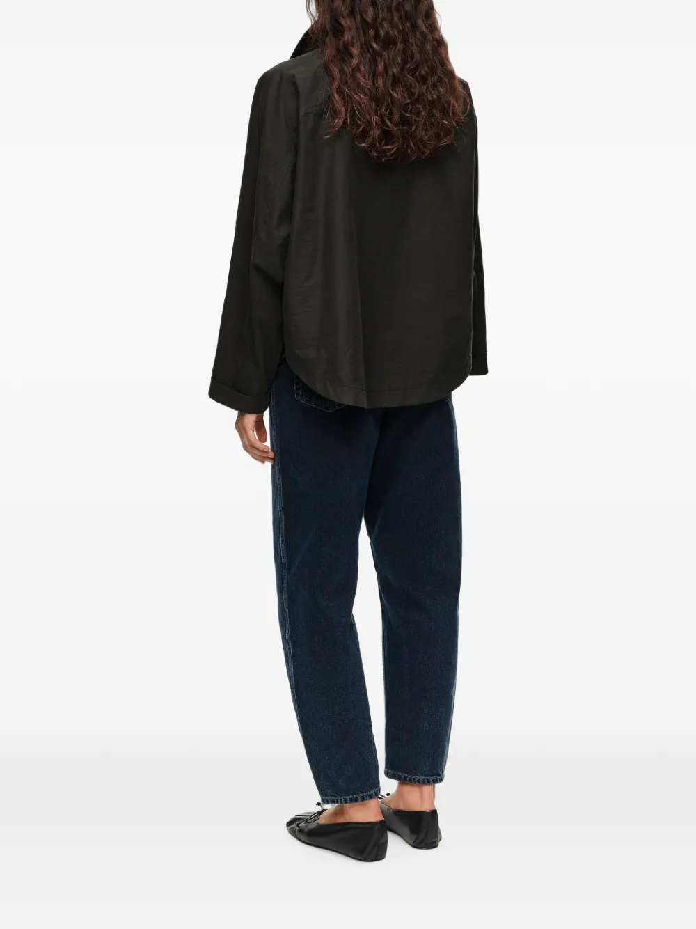 BIMBA Y LOLA Korte trenchcoat Zwart