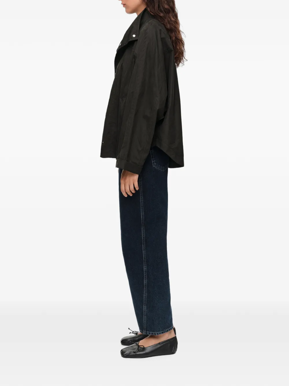 BIMBA Y LOLA Korte trenchcoat Zwart