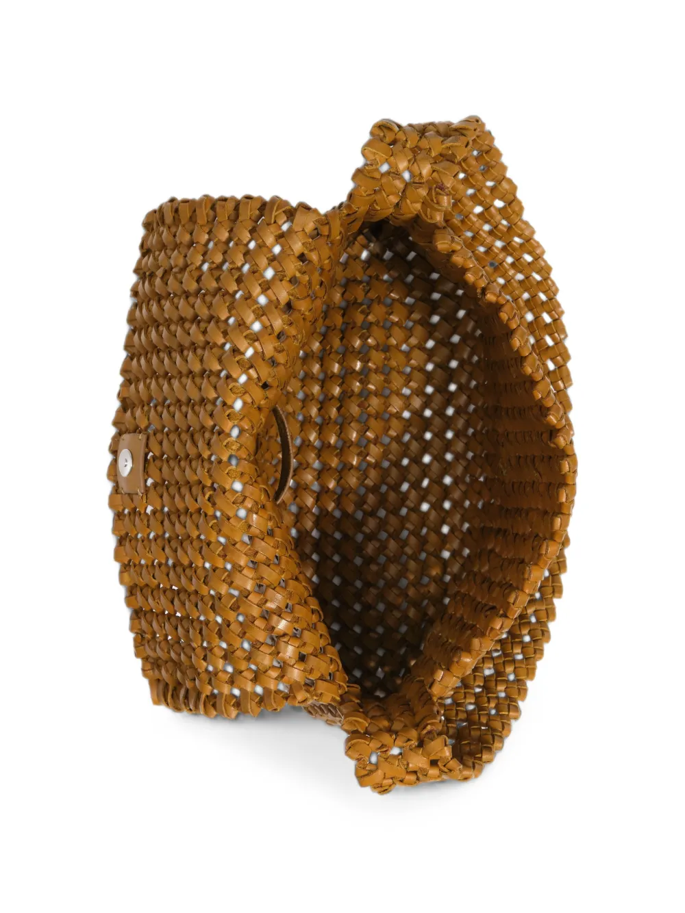 BIMBA Y LOLA Medium leren schoudertas Bruin