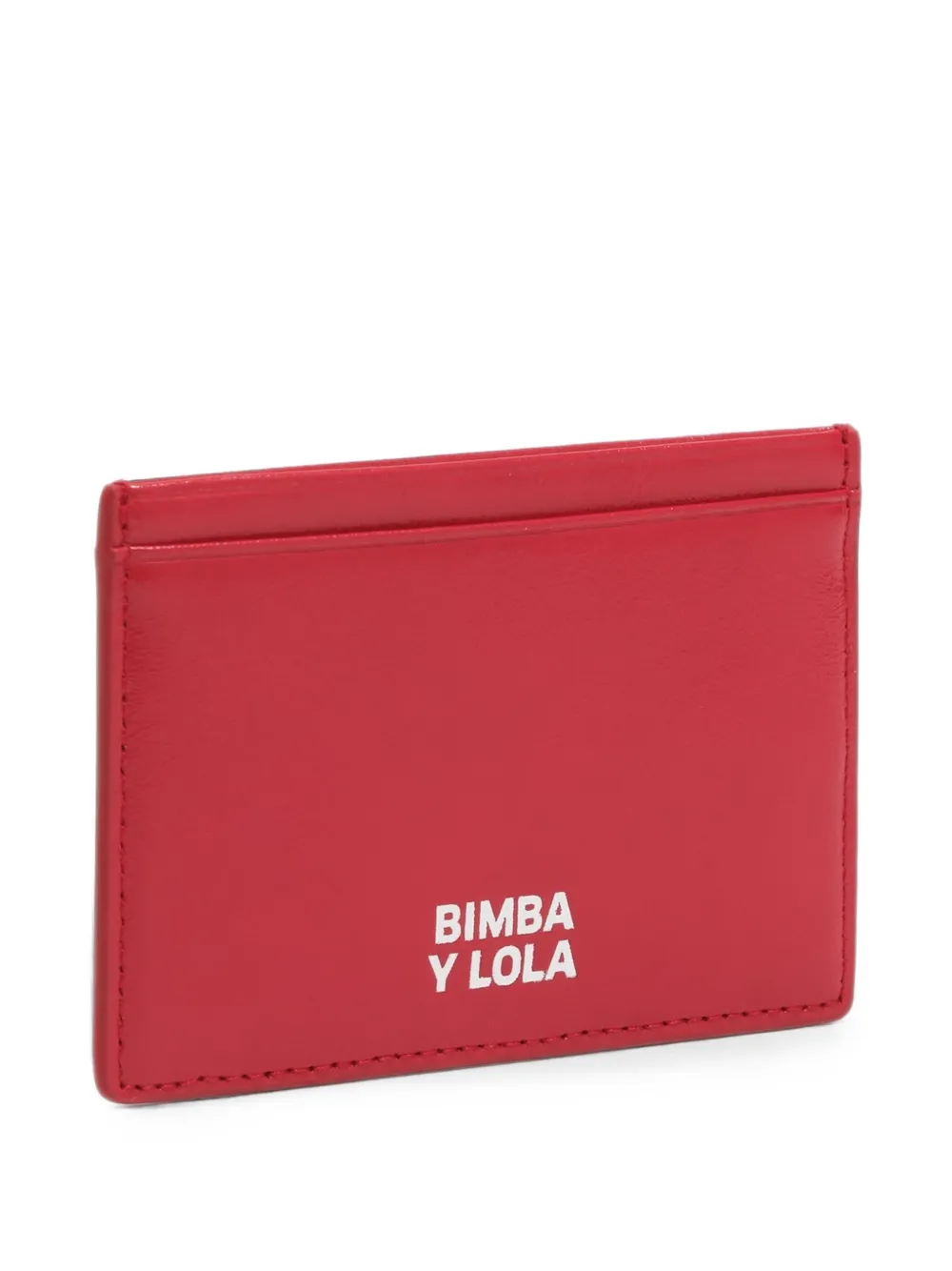 BIMBA Y LOLA Portacarte rosso in pelle