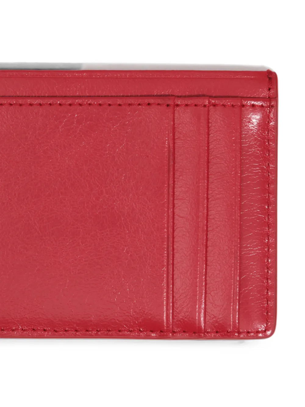 BIMBA Y LOLA Leren pasjeshouder Rood