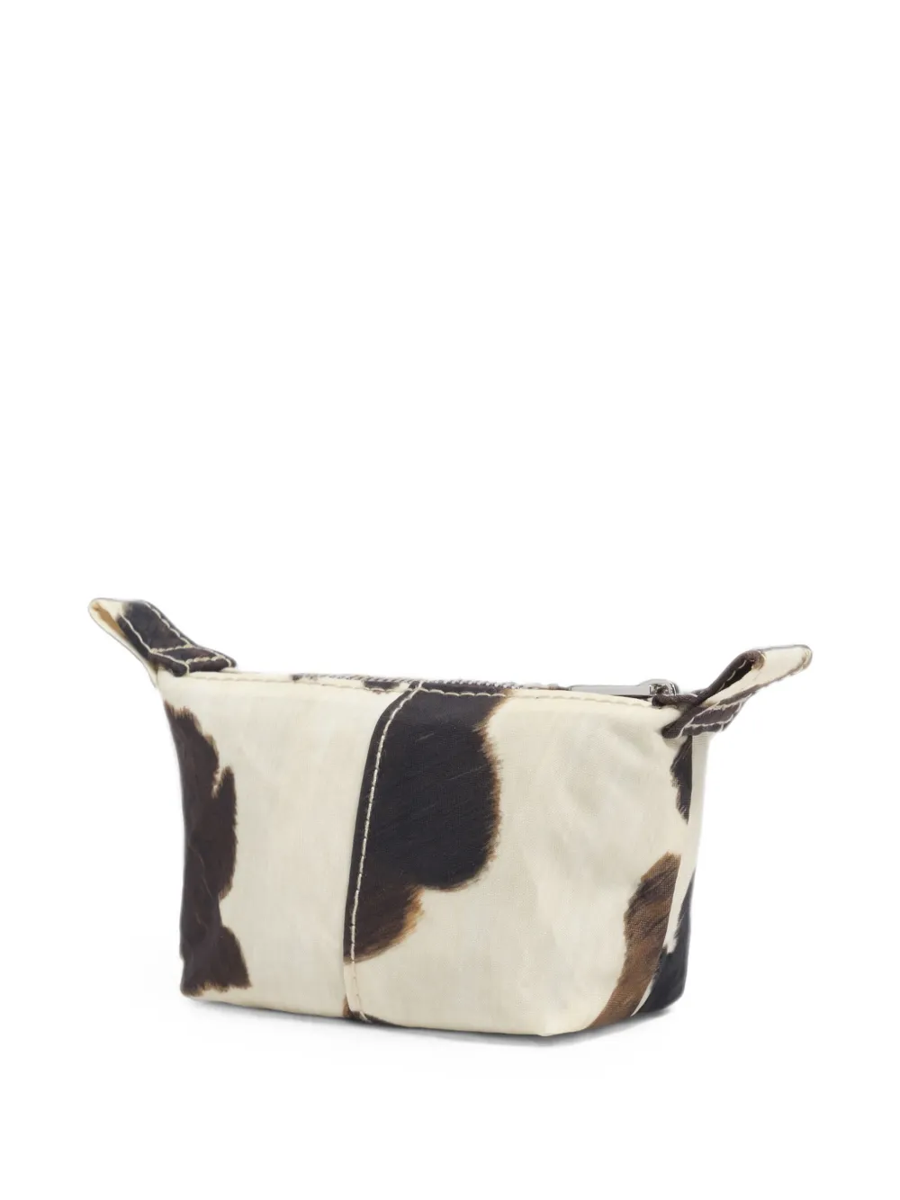 BIMBA Y LOLA Pony Nylon Trapecio portemonnee Beige