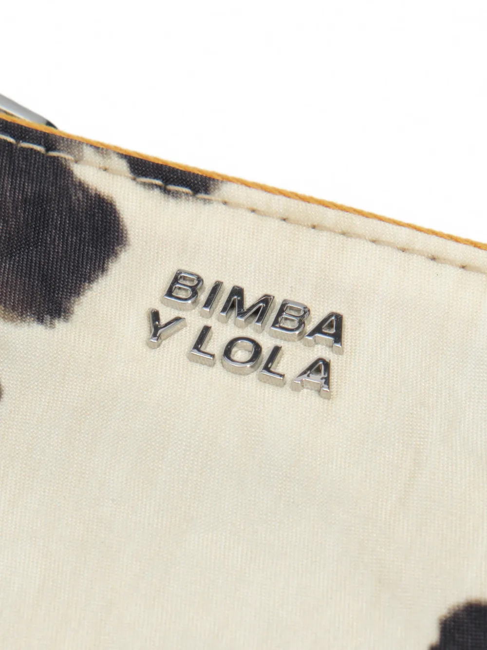 BIMBA Y LOLA Pony nylon portemonnee Beige