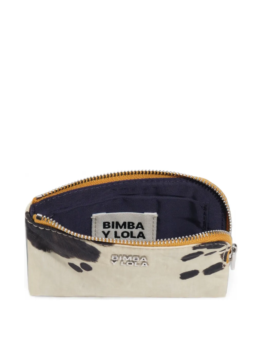 BIMBA Y LOLA Pony nylon portemonnee Beige