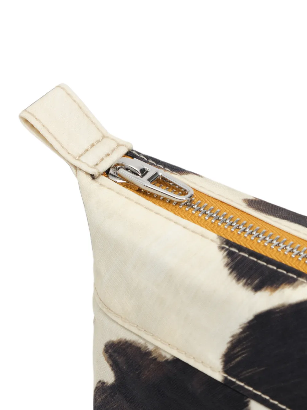 BIMBA Y LOLA Medium Pony nylon make-up tas Beige
