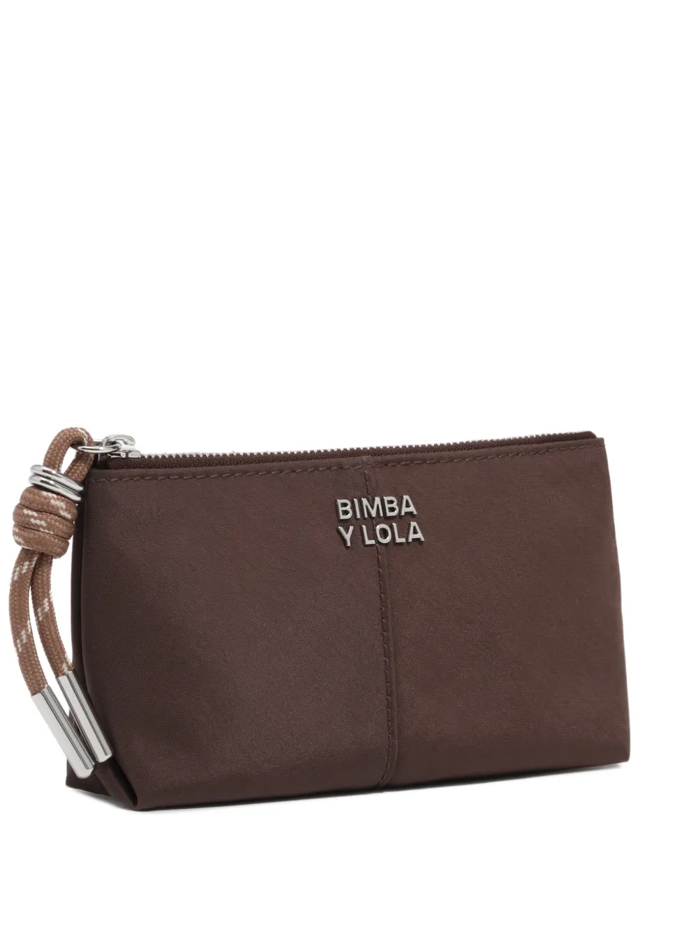 BIMBA Y LOLA nylon coin purse - Marrone