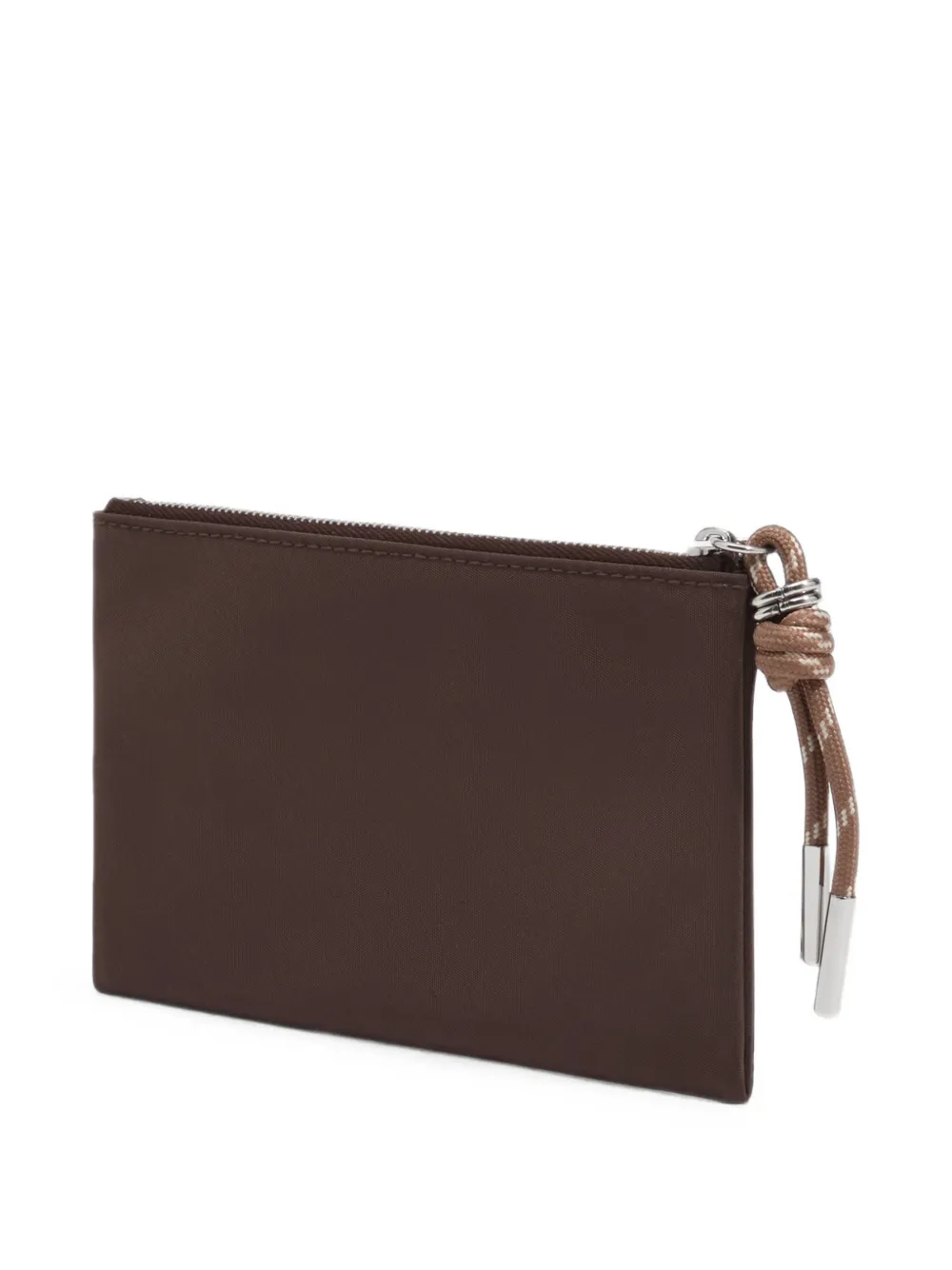 BIMBA Y LOLA Mocha nylon portemonnee met zak Bruin