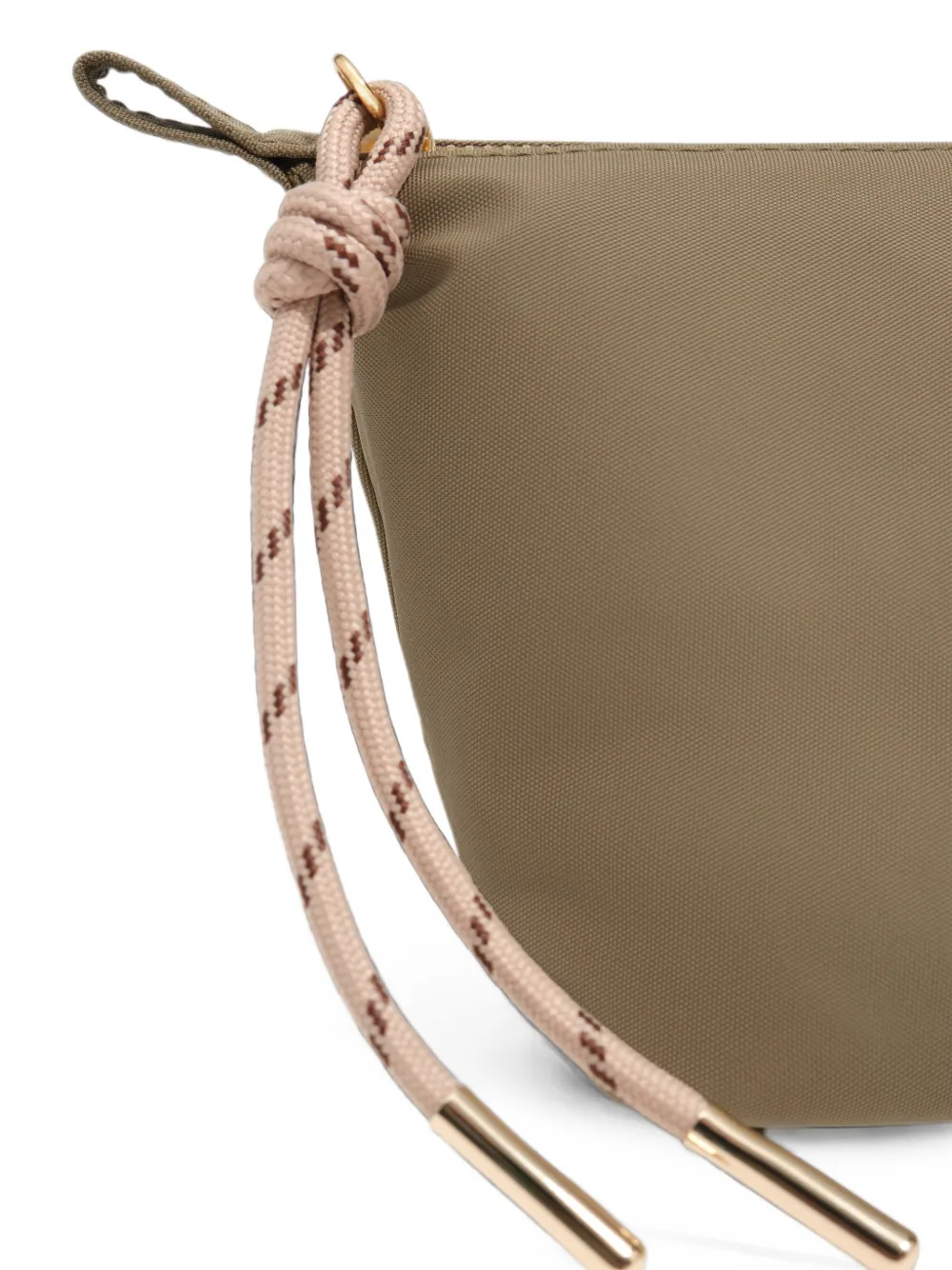 BIMBA Y LOLA Medium Trapecio nylon make-up tas Groen