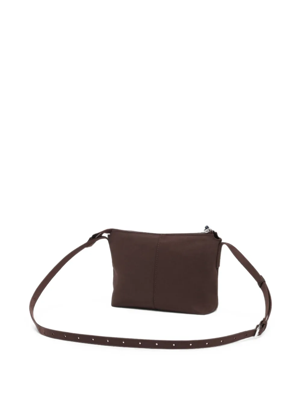 BIMBA Y LOLA Mocha nylon mini-schoudertas Bruin