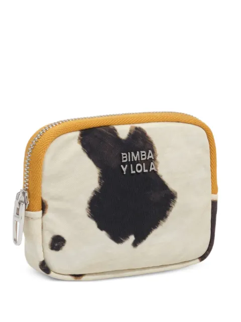 BIMBA Y LOLA pony nylon coin purse