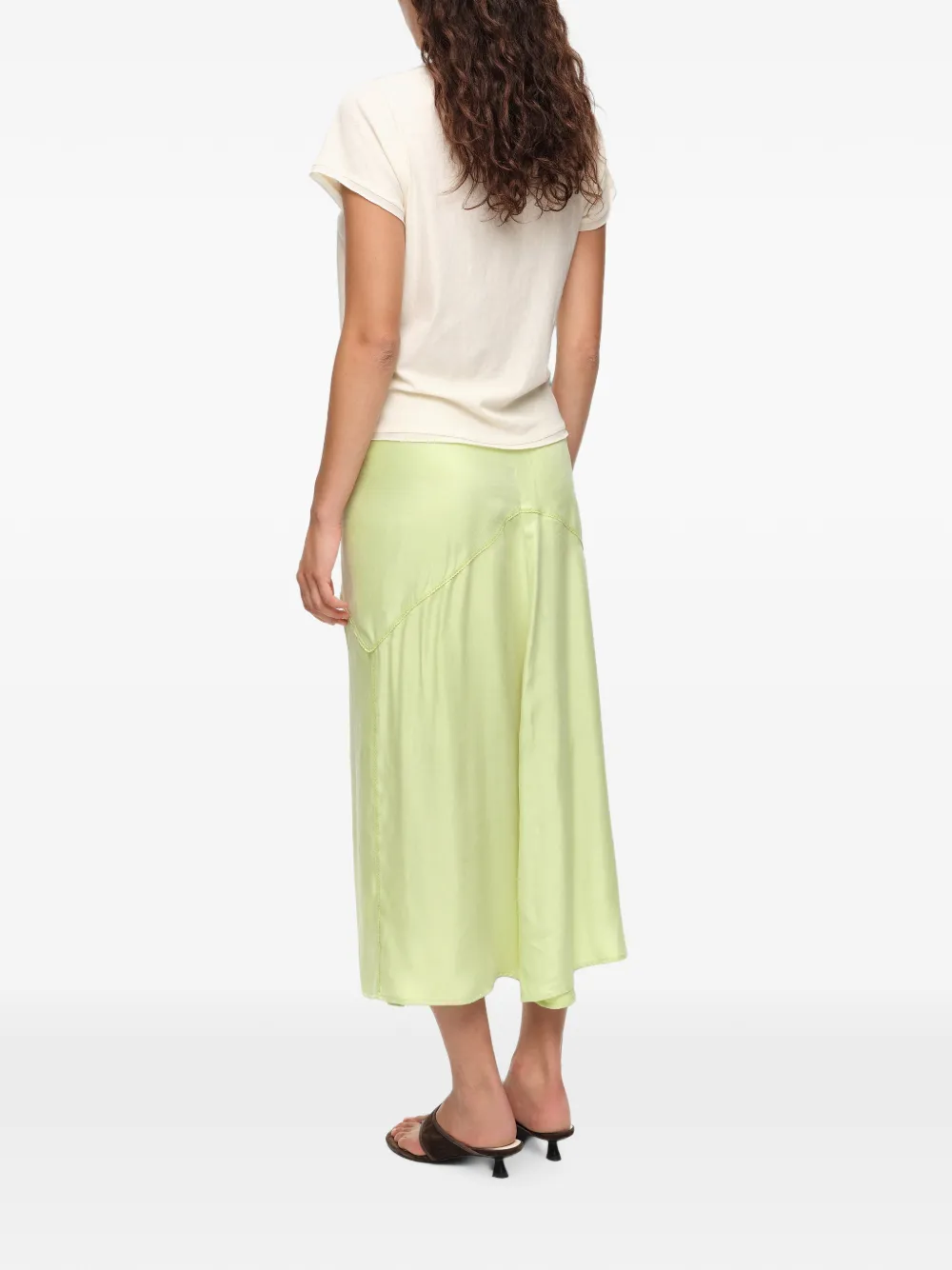 BIMBA Y LOLA Rok met A-lijn en kant Groen