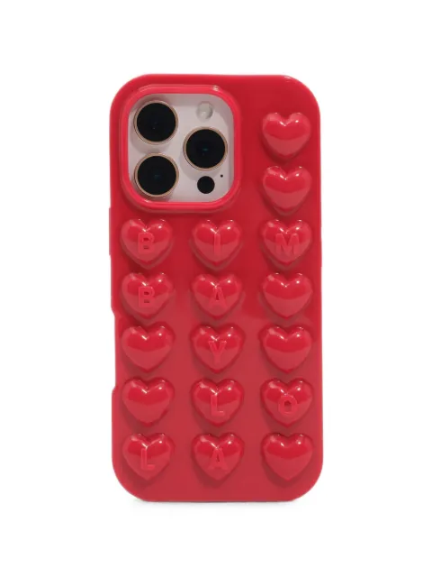 BIMBA Y LOLA funda para iPhone 16 Pro de silicona rojo brillante