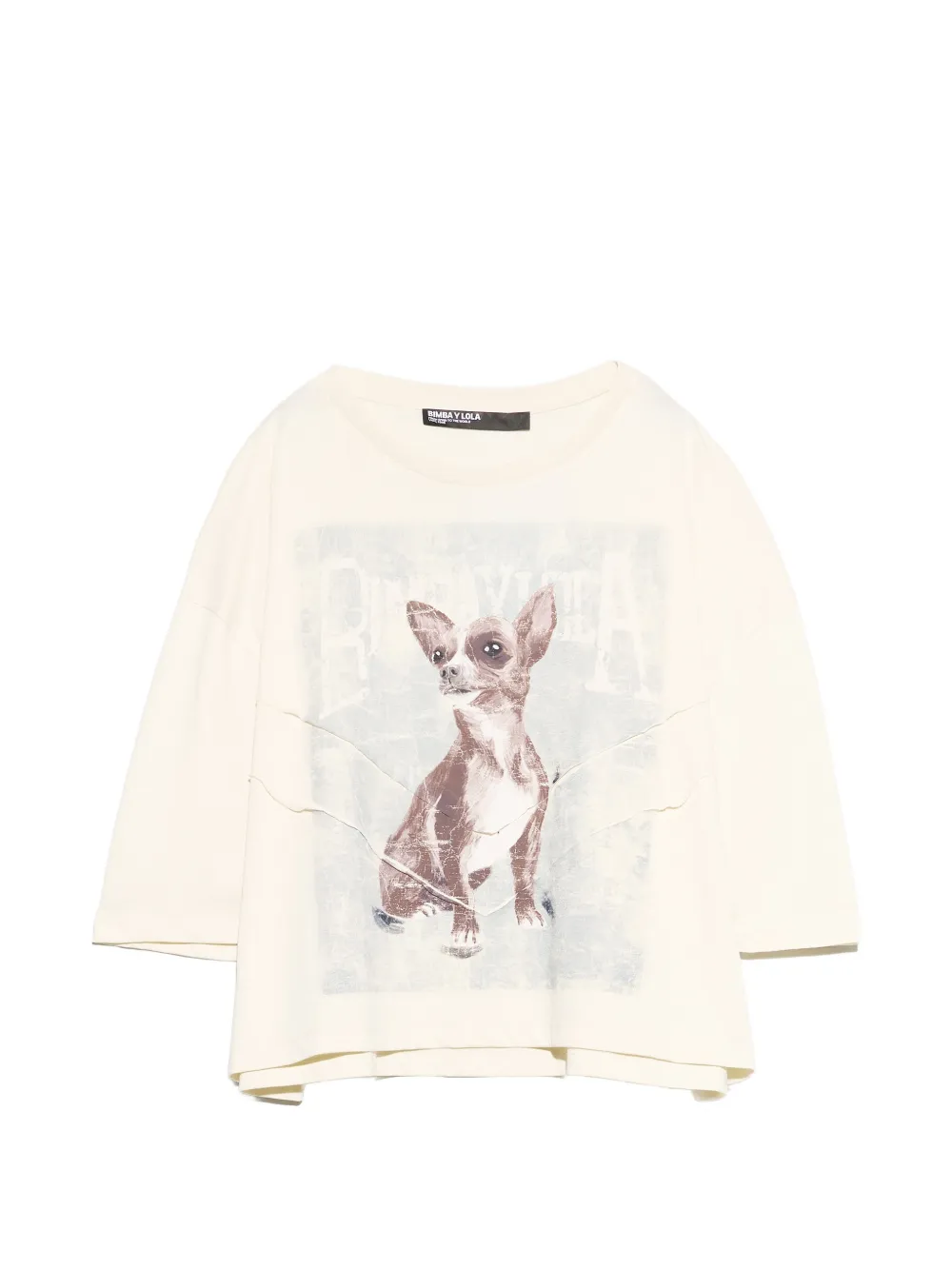 BIMBA Y LOLA T-shirt Chihuahua - Toni neutri